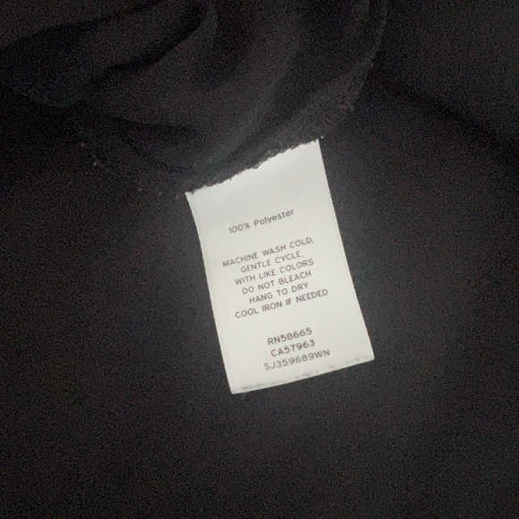 Sejour Black Asymmetrical Hem Camisole | Size 16W | Adjustable Straps - Picture 5 of 5